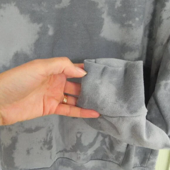 NASA Blue Tie-Dye Hoodie Sweatshirt Mad Engine Men's Unisex Size Small Space - Picture 4 of 8